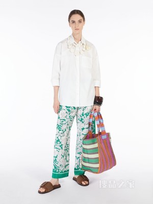 棉府绸宽松衬衫 | Weekend Max Mara