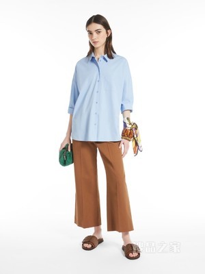 棉府绸宽松衬衫 | Weekend Max Mara