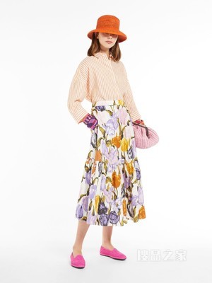 亚麻条纹衬衫 | Weekend Max Mara