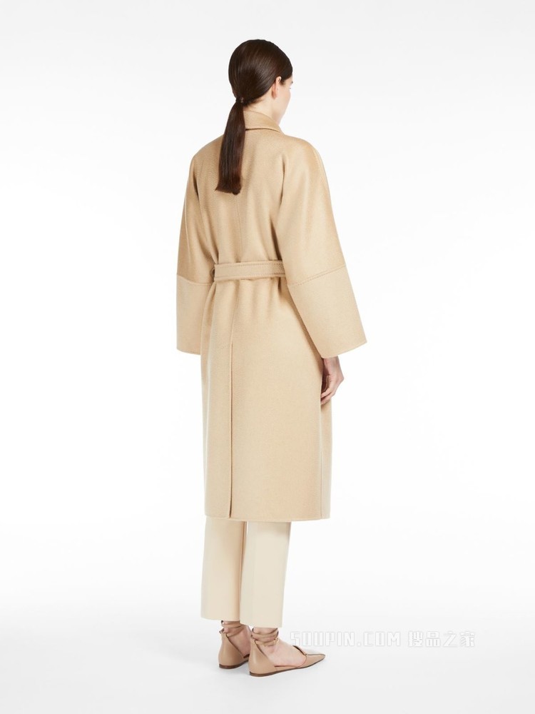 浴袍式羊绒大衣 | Max Mara