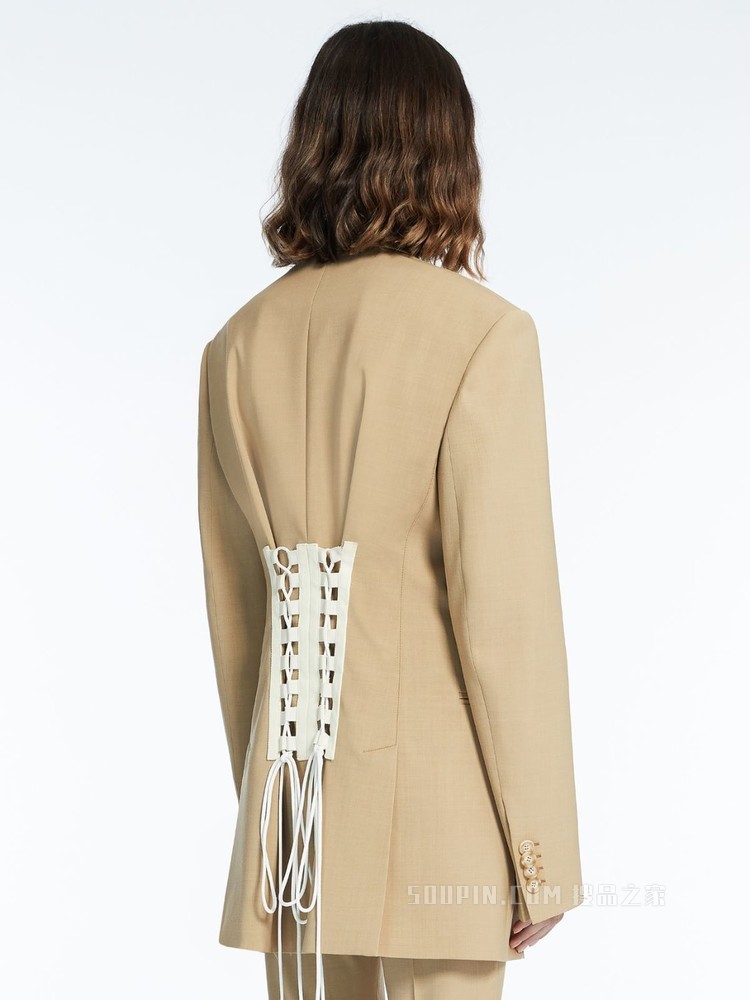 系带西装外套 | Sportmax