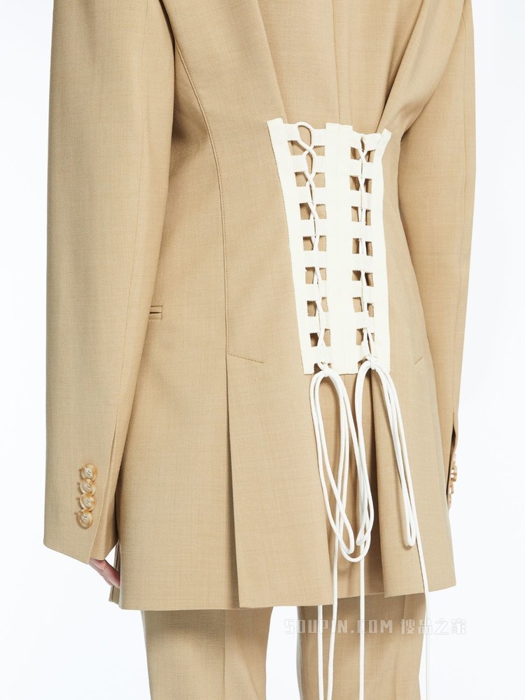 系带西装外套 | Sportmax