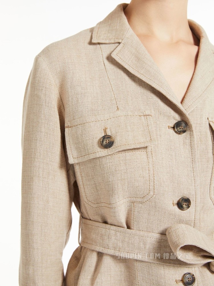 亚麻短外套 | Weekend Max Mara