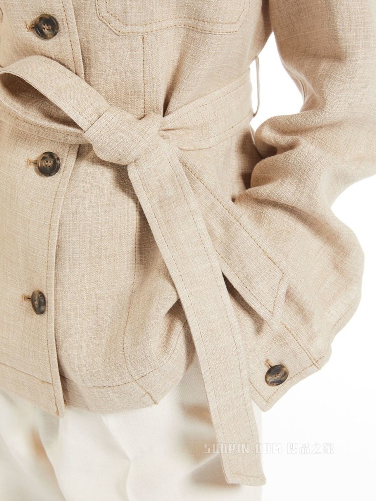 亚麻短外套 | Weekend Max Mara