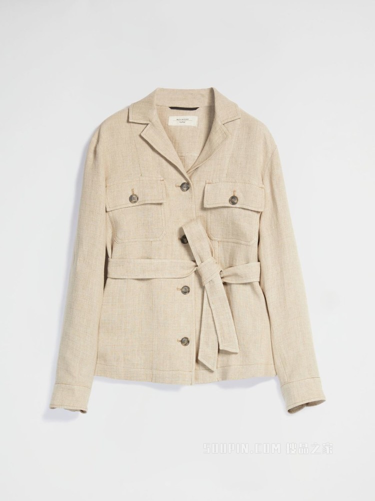 亚麻短外套 | Weekend Max Mara
