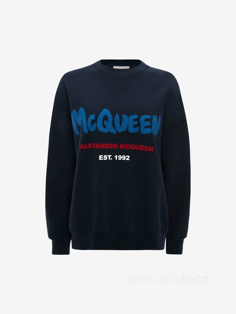 McQueen Graffiti卫衣