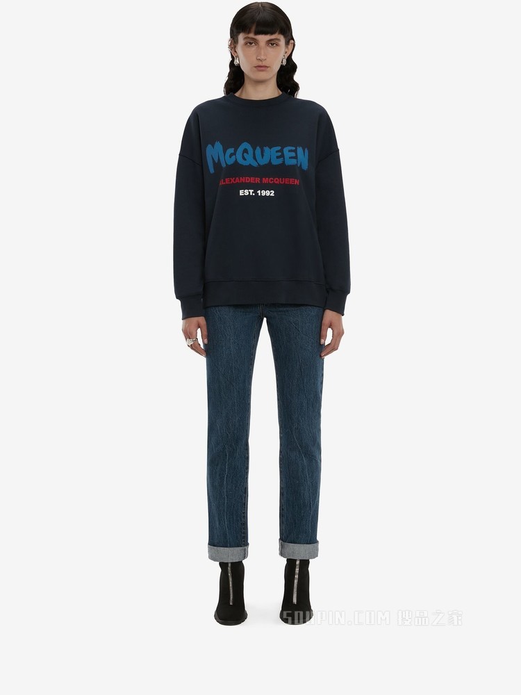 McQueen Graffiti卫衣