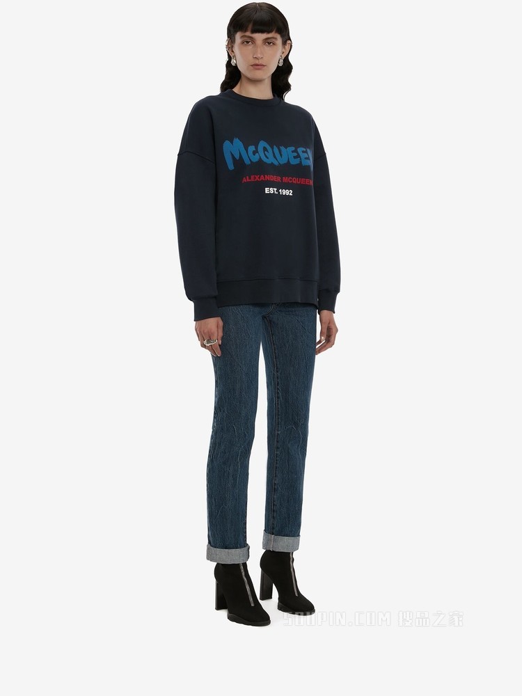 McQueen Graffiti卫衣