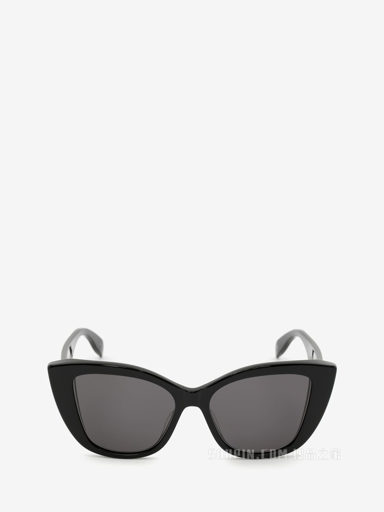 McQueen Graffiti猫眼形太阳眼镜
