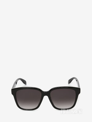 McQueen Graffiti方形太阳眼镜