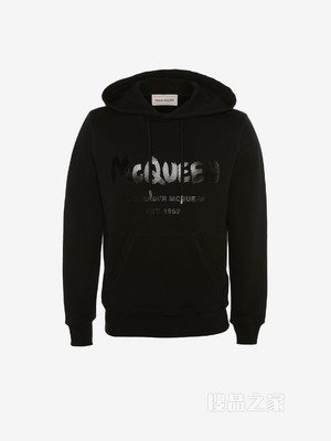 McQueen Graffiti Hooded Sweatshirt