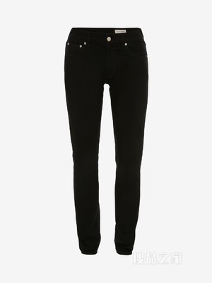 McQueen Graffiti牛仔裤