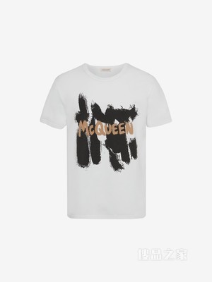 McQueen Graffiti T恤