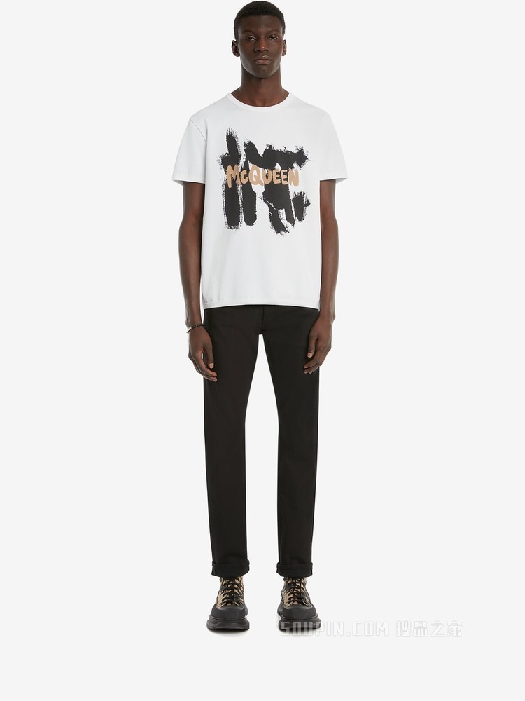 McQueen Graffiti T恤