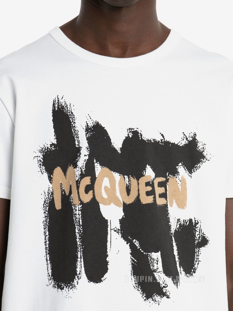 McQueen Graffiti T恤