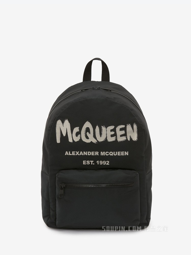 McQueen涂鸦Metropolitan肩背包