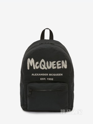McQueen涂鸦Metropolitan肩背包