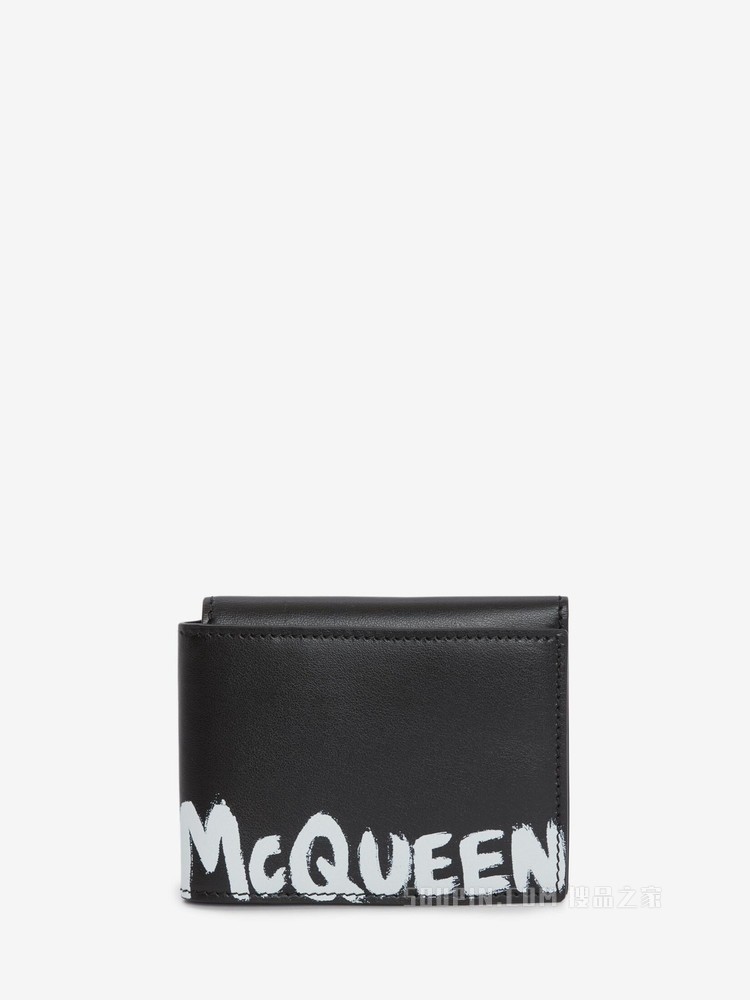 McQueen Graffiti三折卡包