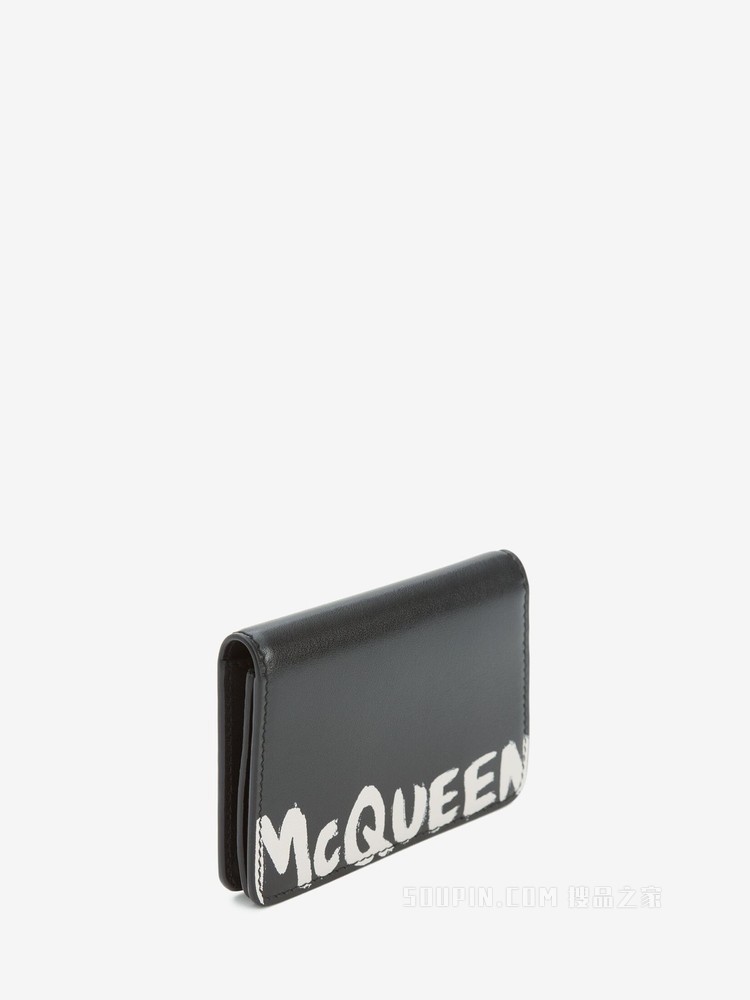 McQueen Graffiti 名片夹