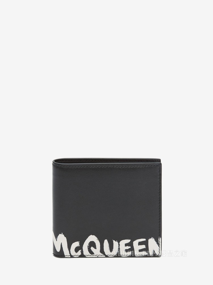 McQueen Graffiti 折叠钱夹