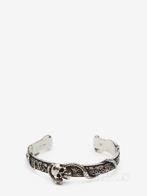 Skull and Snake 手镯