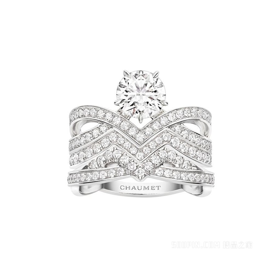 Joséphine Amour d'Aigrette 加冕·爱系列 爱翼冠冕对戒
