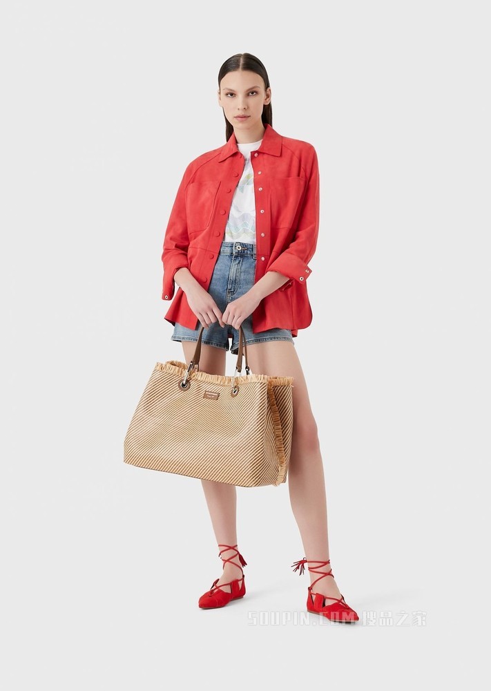 简约百搭标识休闲短裤 | Emporio Armani