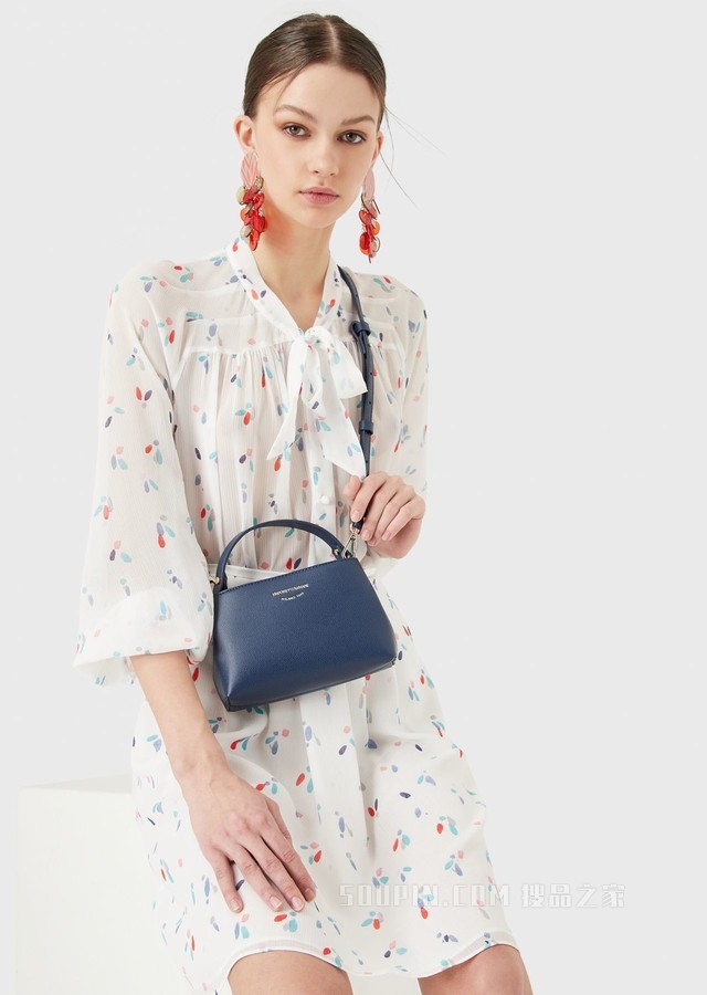 精美印花优雅半身裙 | Emporio Armani