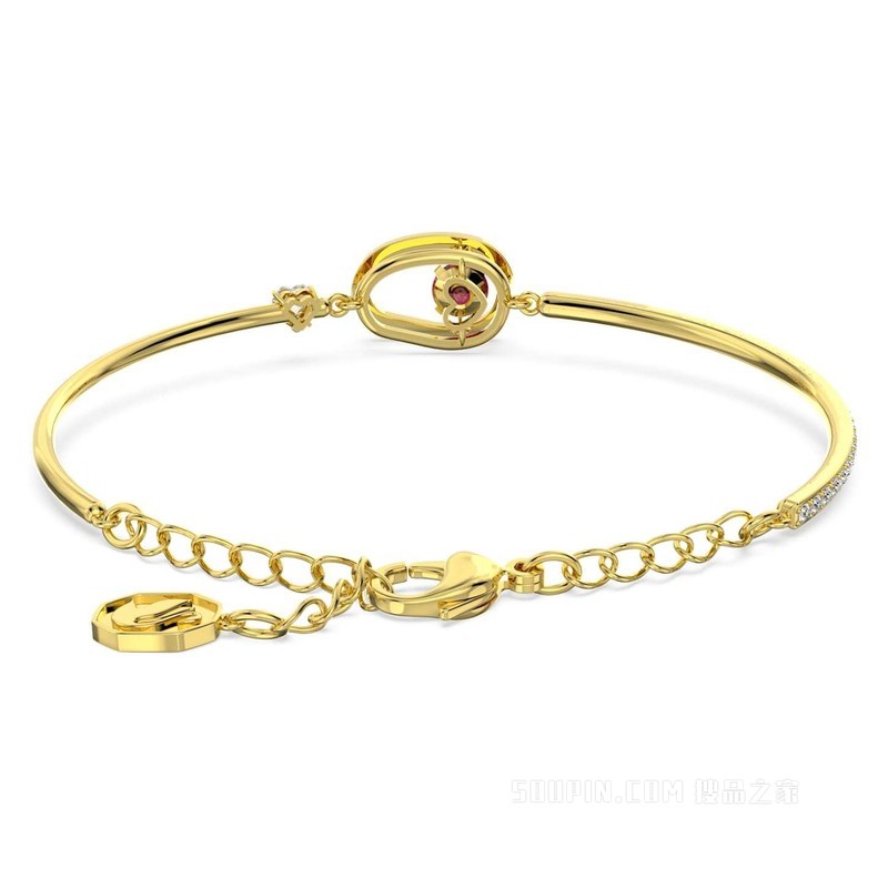 Cariti 手镯, 红色, 镀金色调