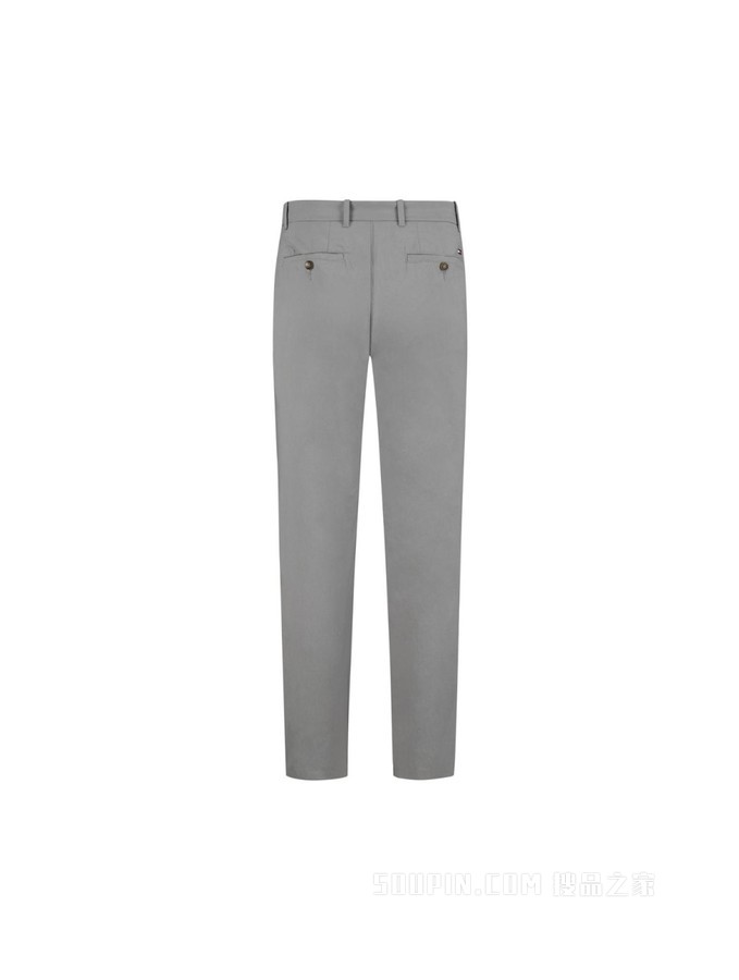 Tommy 22新款春夏男装时尚纯棉府绸轻薄直筒窄管休闲裤MW0MW25054