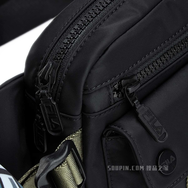 FILA x White Mountaineering联名男女同款时尚休闲基础携带便利腰包