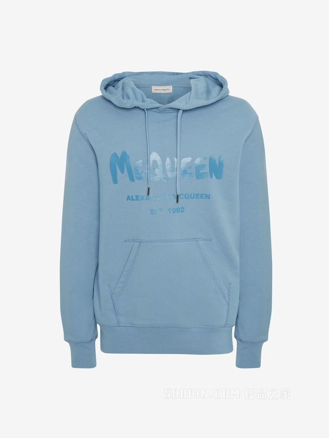 McQueen Graffiti连帽卫衣