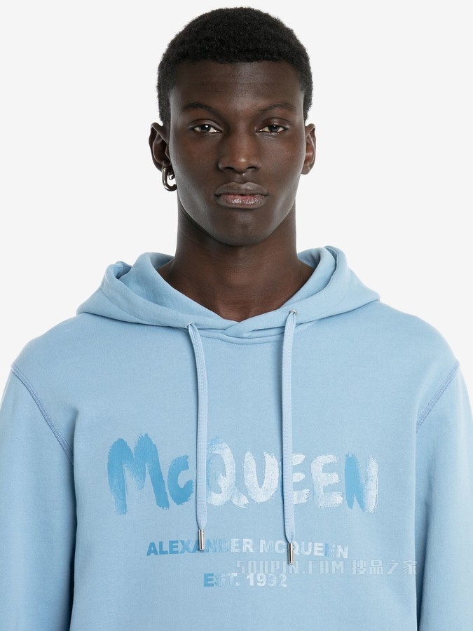 McQueen Graffiti连帽卫衣