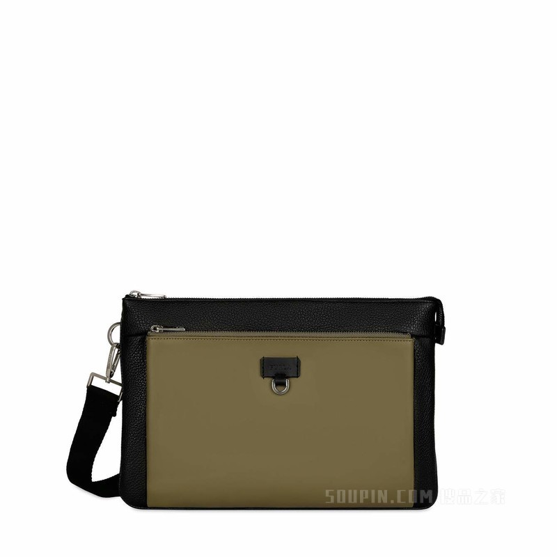 中号斜挎包 Nero (Black) Furla Man Ulisse
