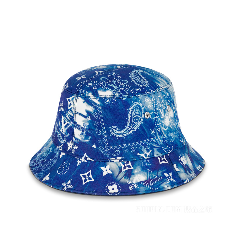 MONOGRAM BANDANA 渔夫帽