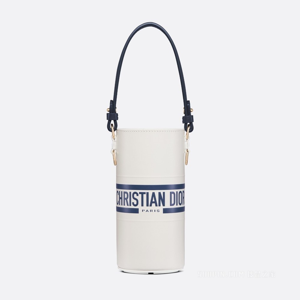 Dior Vibe 水瓶包 白色牛皮革