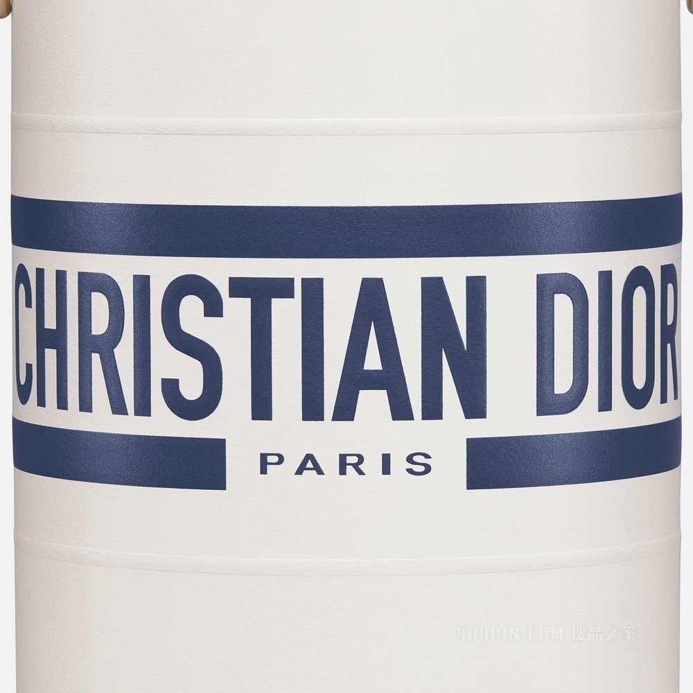 Dior Vibe 水瓶包 白色牛皮革