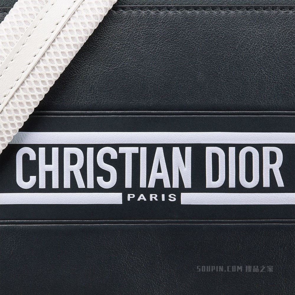 Dior Vibe 手拿包 蓝色牛皮革