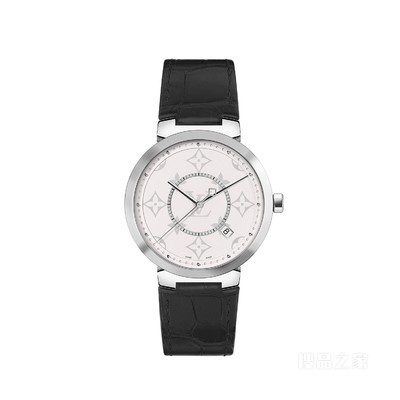 TAMBOUR SLIM MONOGRAM WHITE 腕表，39 毫米