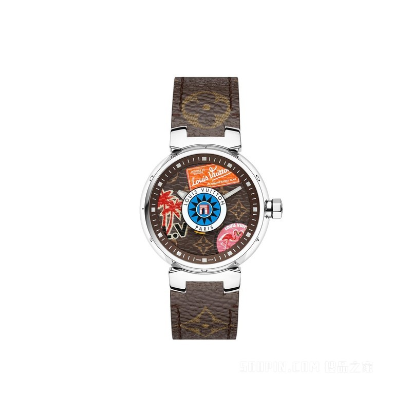Tambour World Tour 腕表，34 毫米