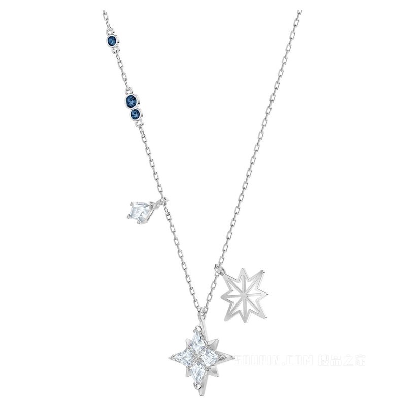 ☆超美品☆SWAROVSKI　ピアス　LUCKY GODDESS　幸運の女神　星 SWAROVSKI/施华洛世奇】Swarovski Symbolic 链坠, 星星, 白色