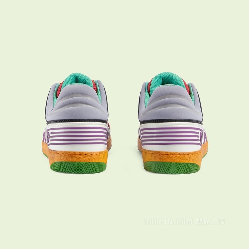 Gucci Basket男士运动鞋 黑色可持续材料Demetra