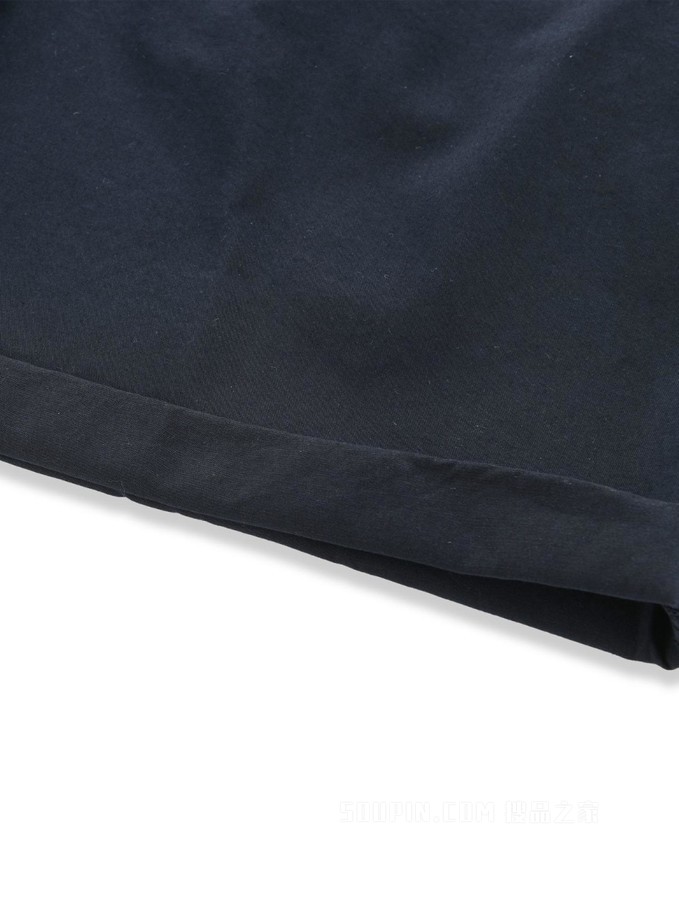 Tommy 22新款春夏女装时尚红白蓝腰带翻边脚口休闲短裤WW0WW30482