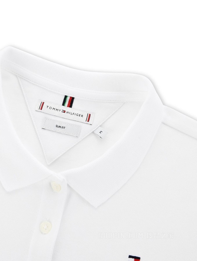 Tommy 22新款春夏女装短袖POLO衫WW0WW34650