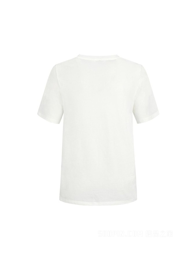 Tommy 22新款春夏女装针织短袖上衣WW0WW34630