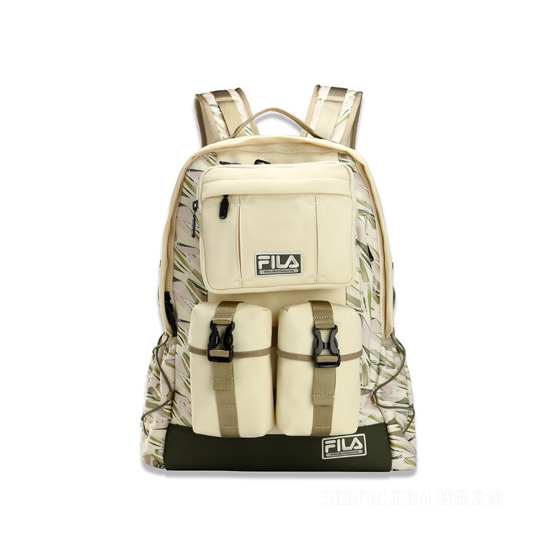 FILA x White Mountaineering联名男女同款时尚休闲基础收纳便利背包