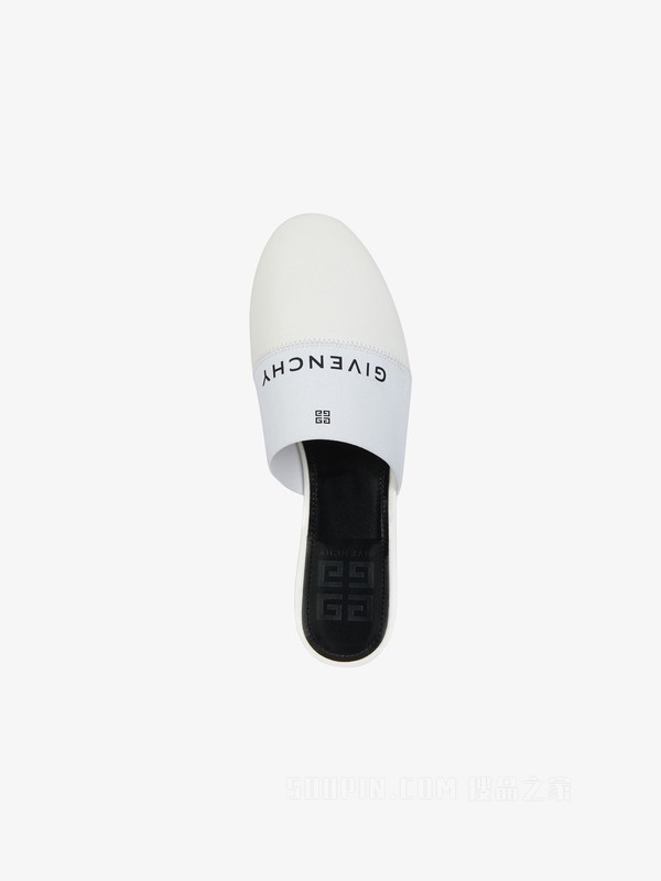 GIVENCHY 4G LOGO平底穆勒鞋