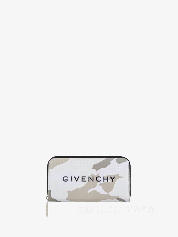 GIVENCHY LOGO拉链长款钱夹