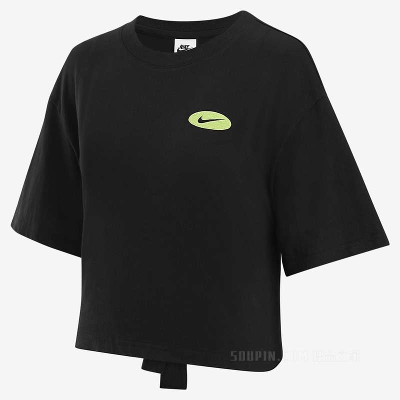 Nike Sportswear Icon Clash Tie 女子短袖上衣
