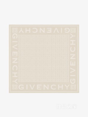 GIVENCHY 4G LOGO大号方巾